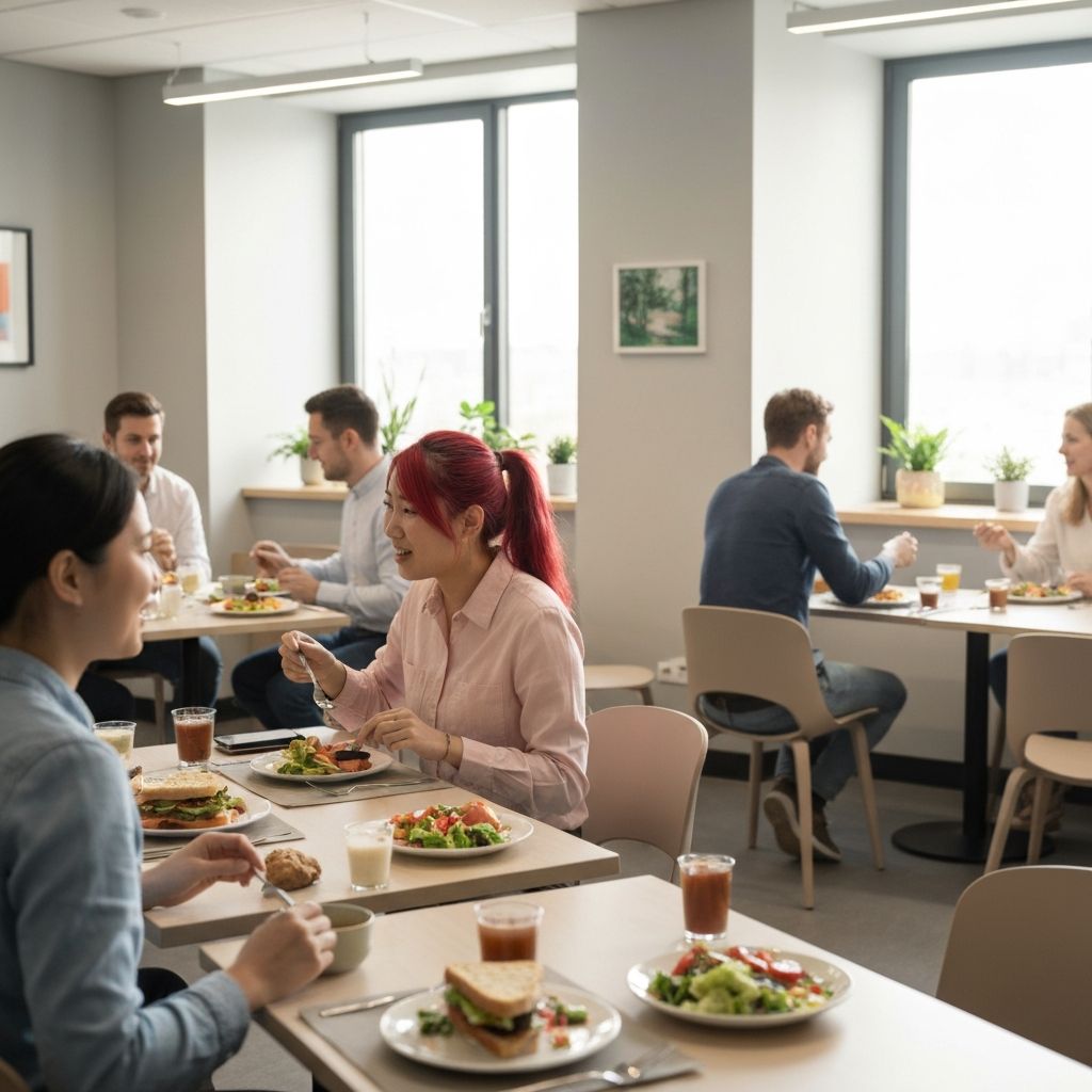 Workplace eating space